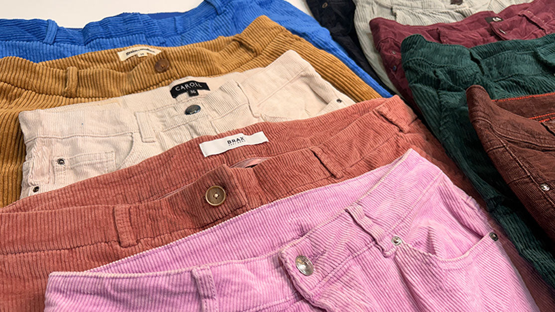 Pantalón cotelé Mujer extra 25kg.