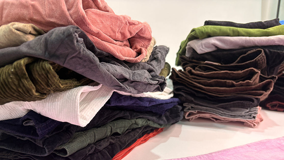 Pantalón cotelé Mujer extra 25kg.