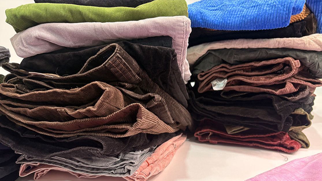 Pantalón cotelé Mujer extra 25kg.