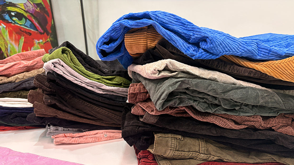 Pantalón cotelé Mujer extra 25kg.