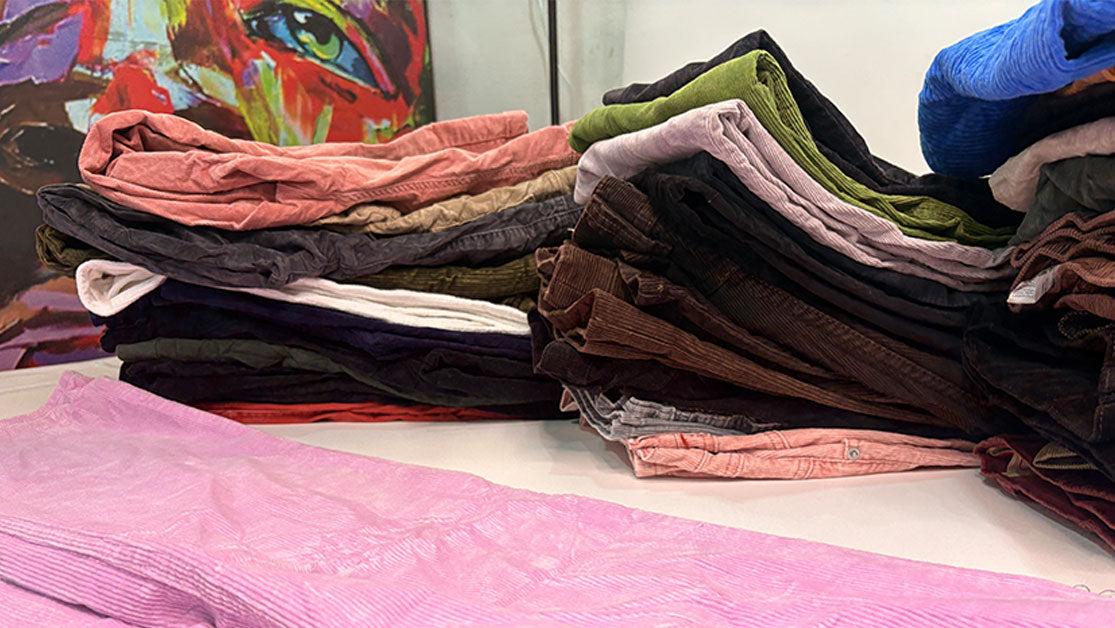 Pantalón cotelé Mujer extra 25kg.